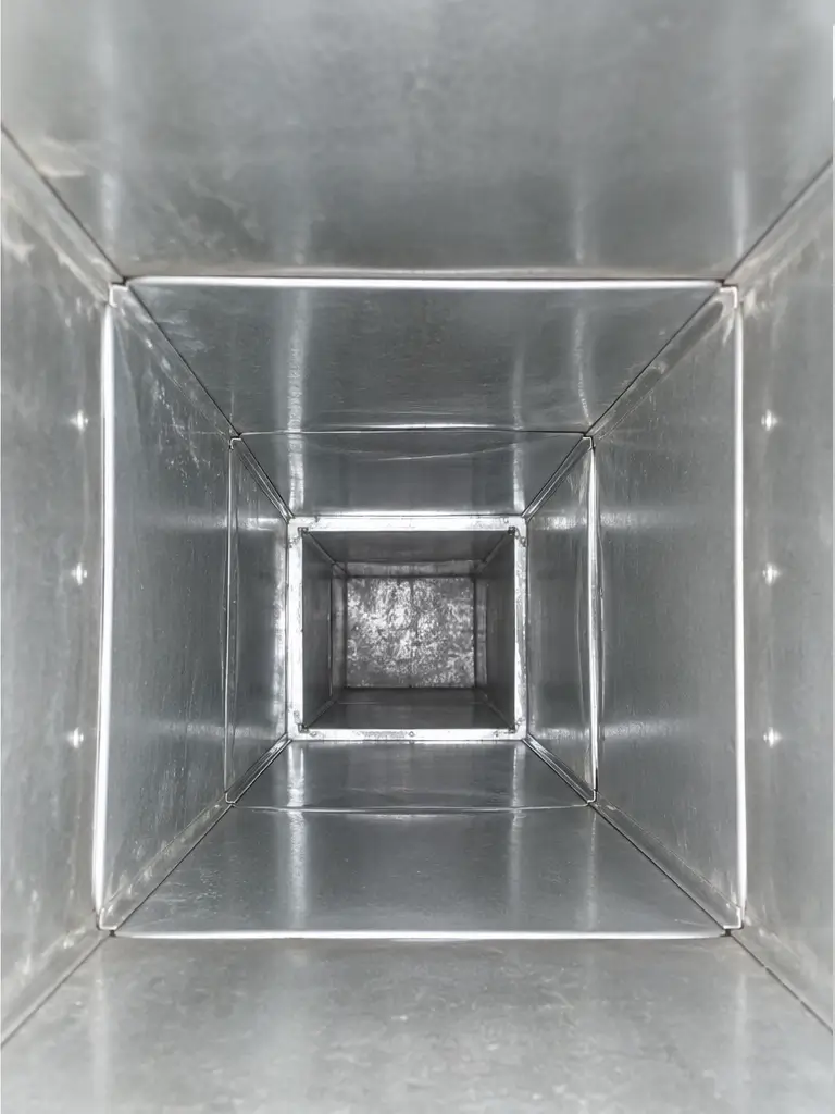 Dirty residential air duct