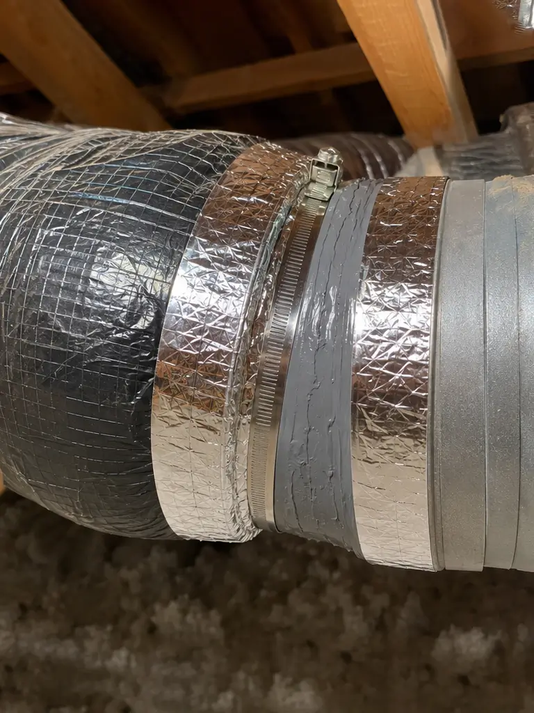 duct sealing after repair
