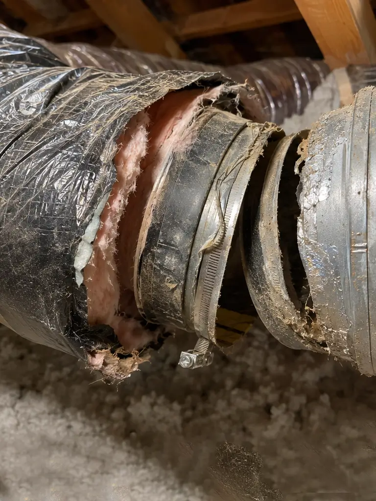 duct sealing before repair