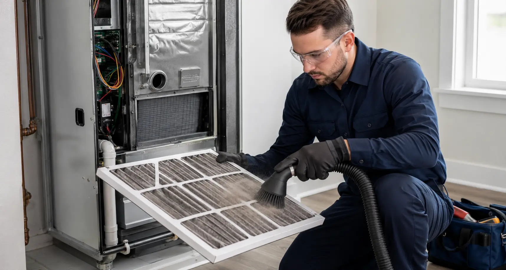 professional air filter cleaning service