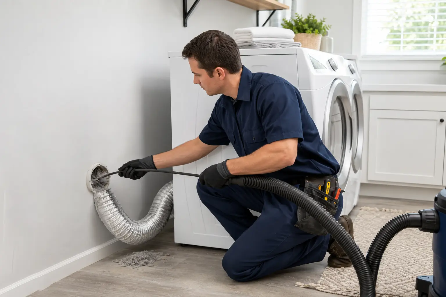 Professional Dryer Vent Cleaning Service